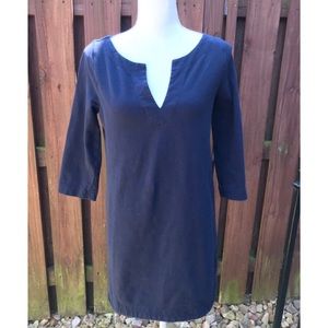 J. Crew navy tunic/dress
